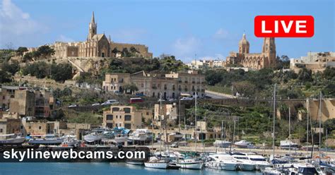gozo channel live camera mġarr